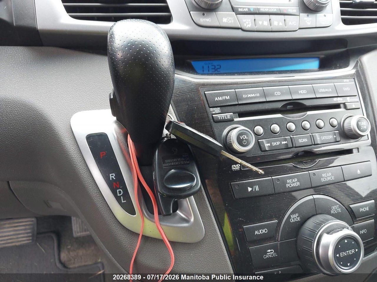 2011 HONDA ODYSSEY TOURING thumbnail 12