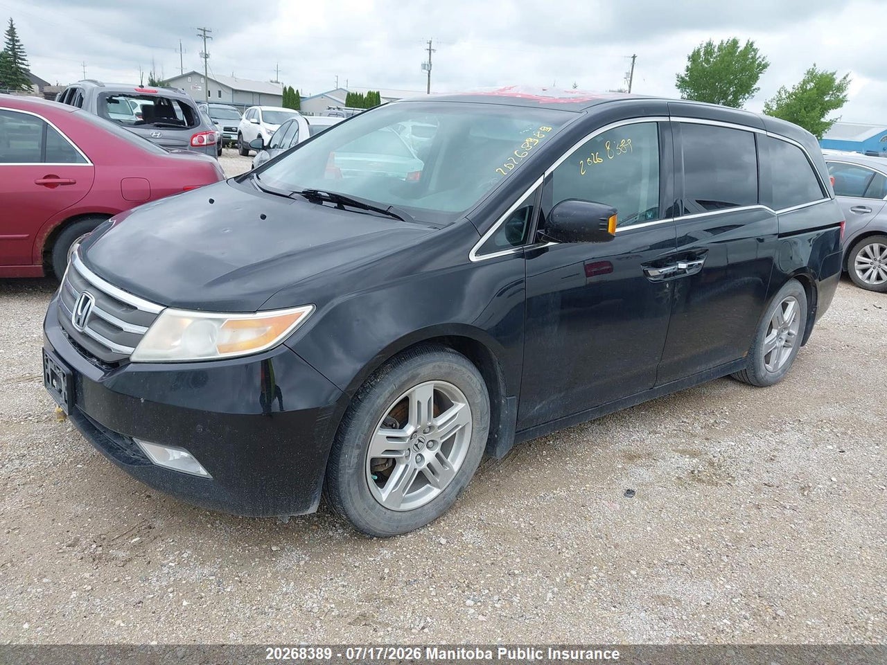 2011 HONDA ODYSSEY TOURING thumbnail 3