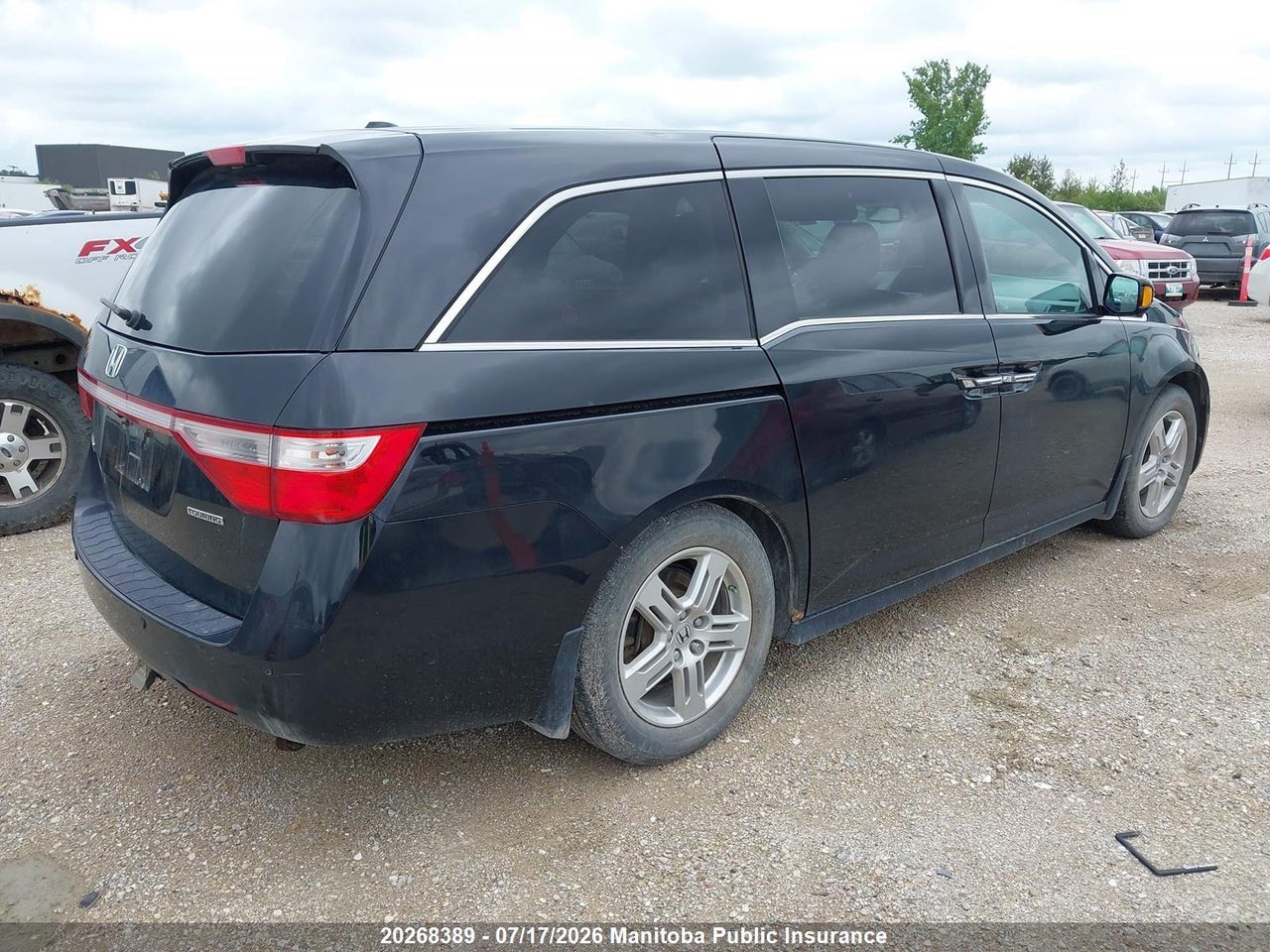 2011 HONDA ODYSSEY TOURING thumbnail 5