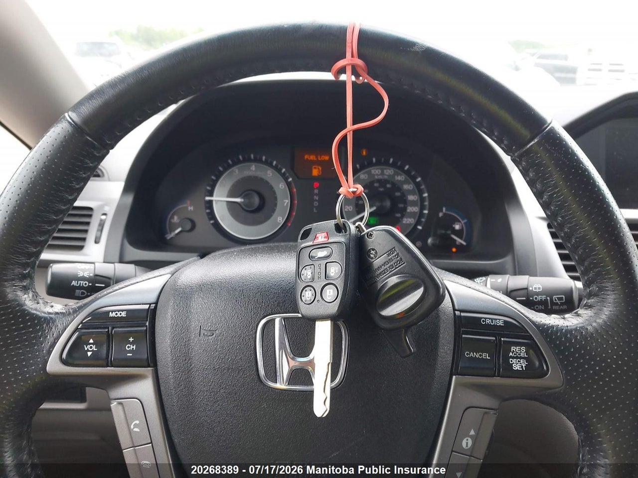 2011 HONDA ODYSSEY TOURING thumbnail 8