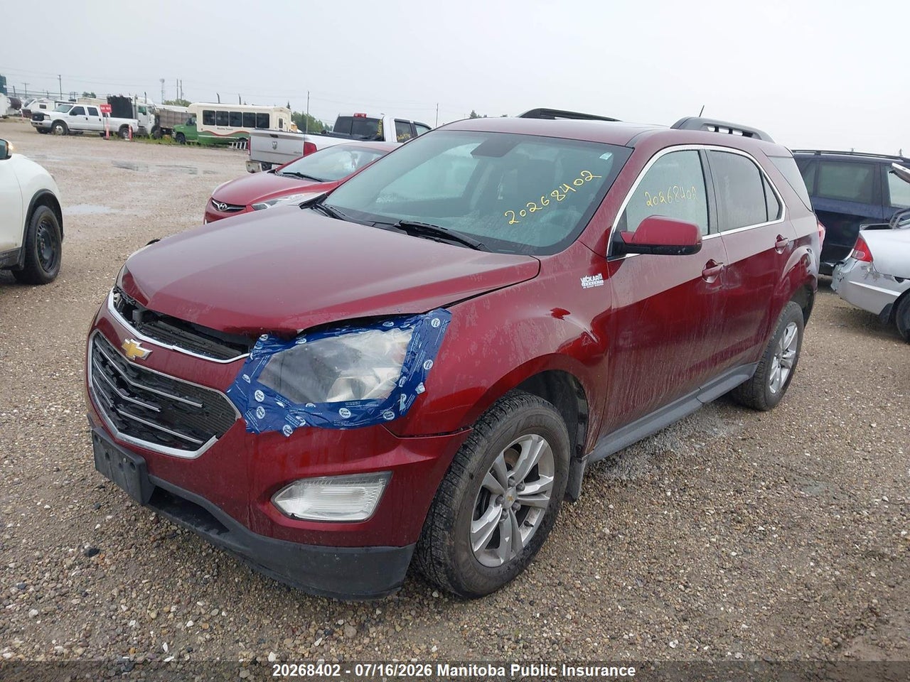 2017 CHEVROLET EQUINOX LT thumbnail 3