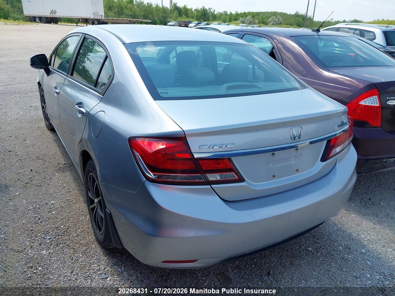 2013 HONDA CIVIC LX thumbnail 4