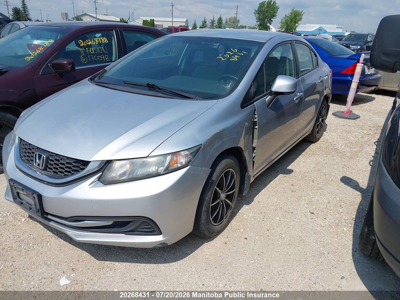 2013 HONDA CIVIC LX thumbnail 7