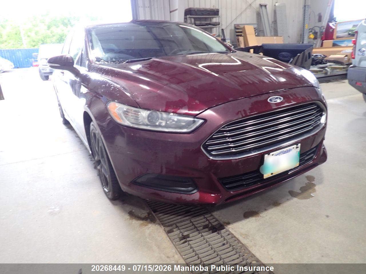 2013 FORD FUSION SE thumbnail 2