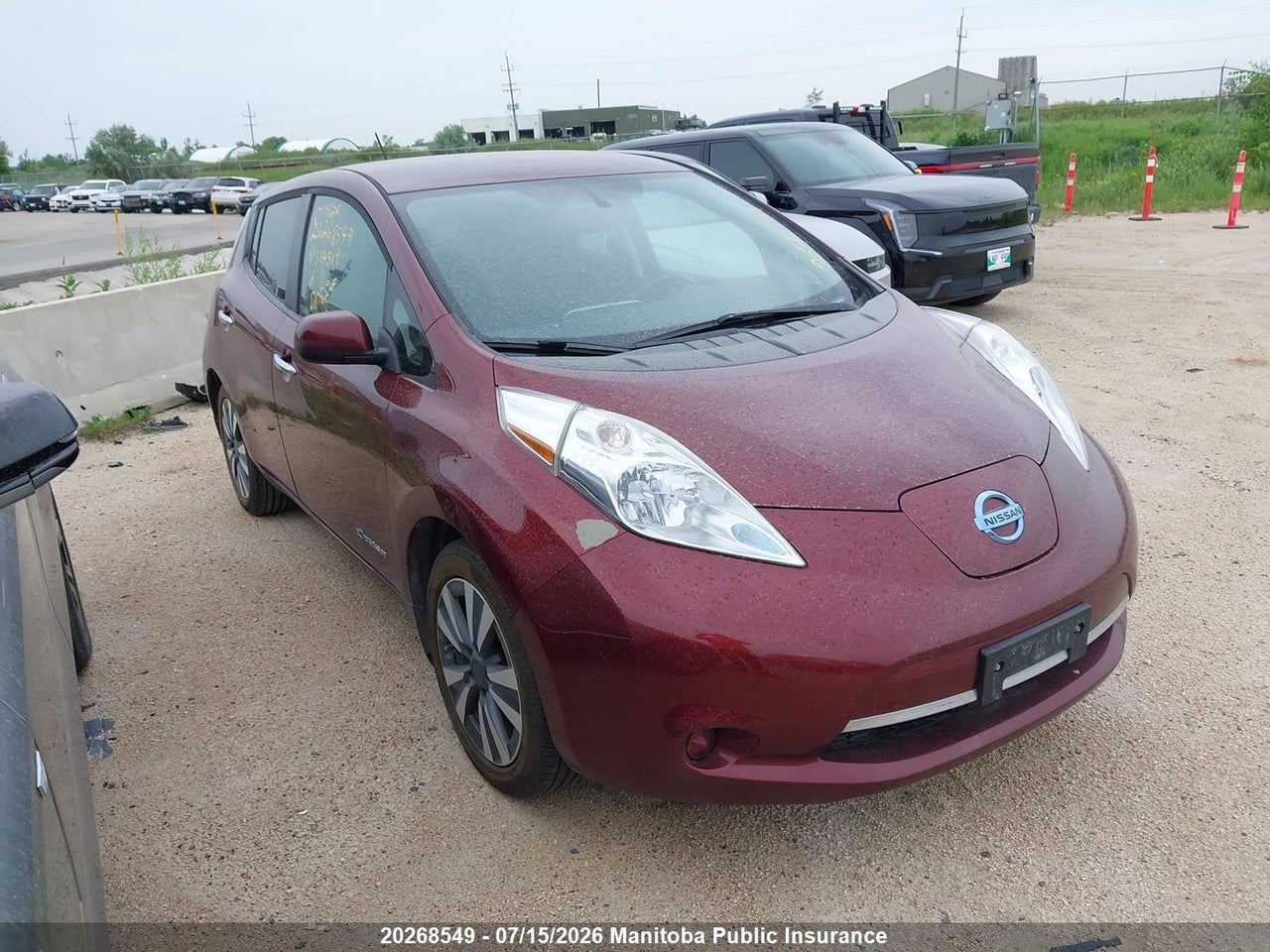 2016 NISSAN LEAF S thumbnail 2
