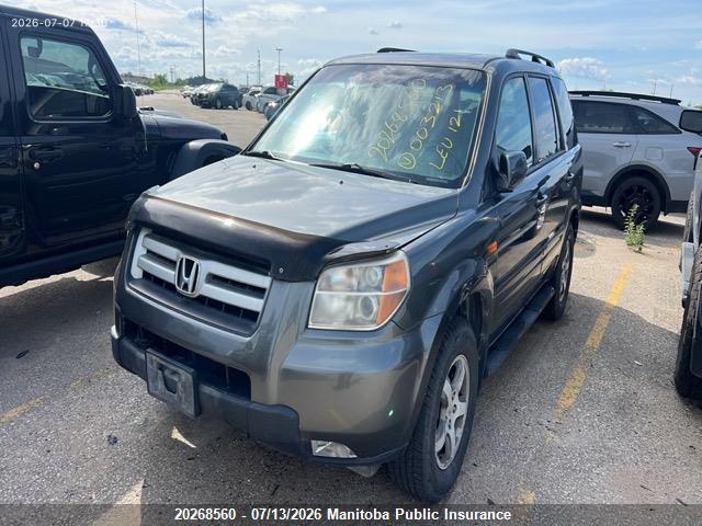2007 HONDA PILOT EX-L  thumbnail 4