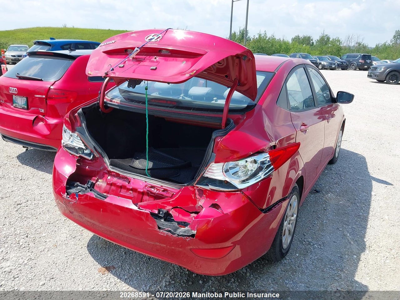 2014 HYUNDAI ACCENT GL thumbnail 5
