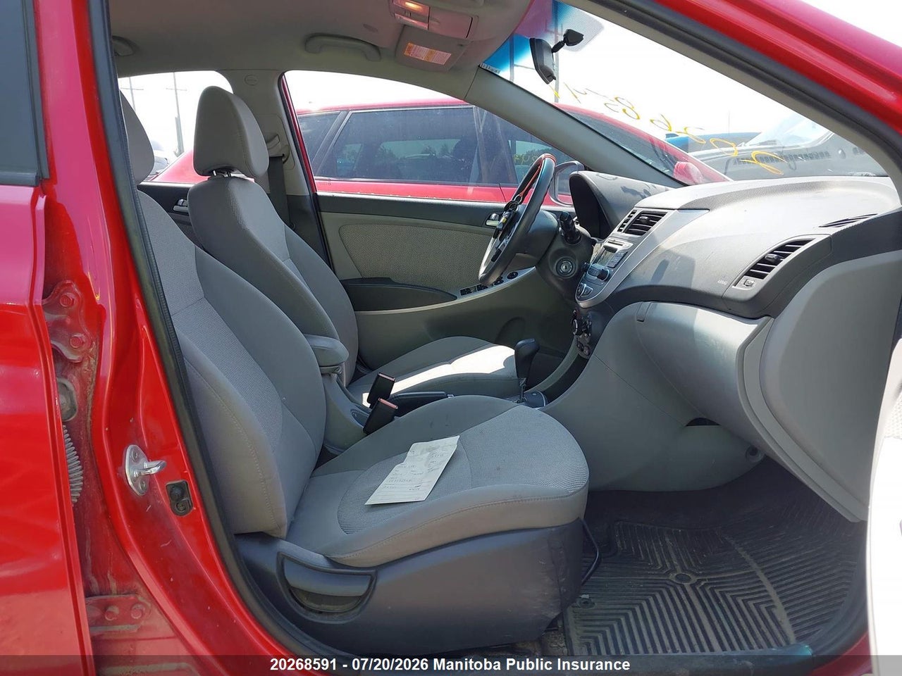 2014 HYUNDAI ACCENT GL thumbnail 6