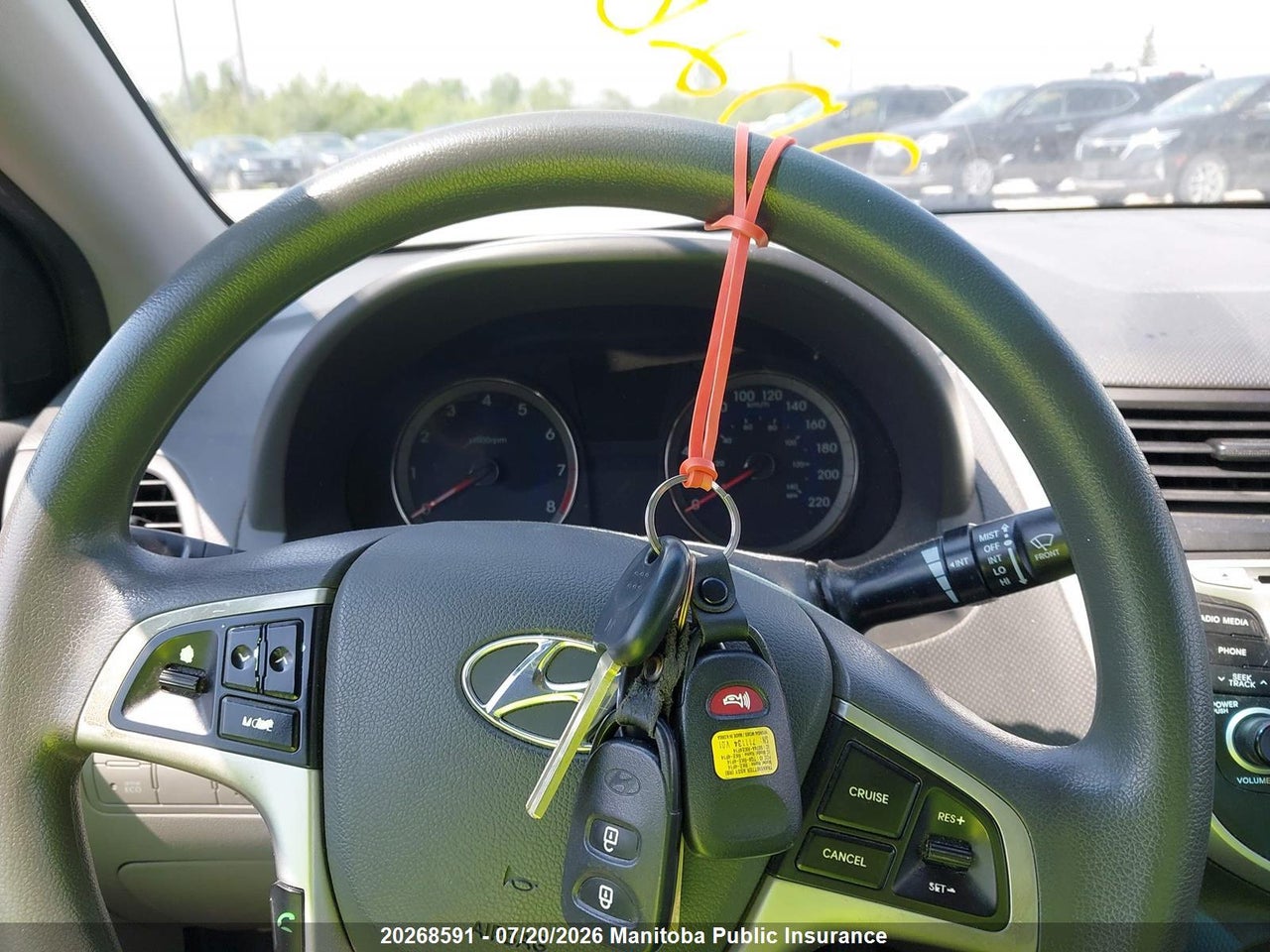 2014 HYUNDAI ACCENT GL thumbnail 8