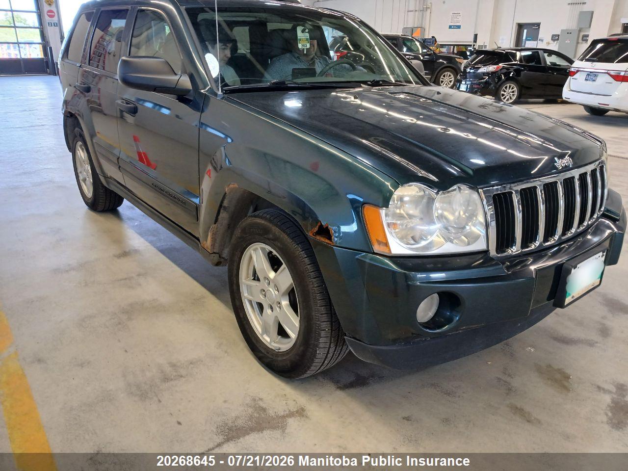 2005 JEEP GRAND CHEROKEE LAREDO/COLUMBIA/FREEDOM thumbnail 2