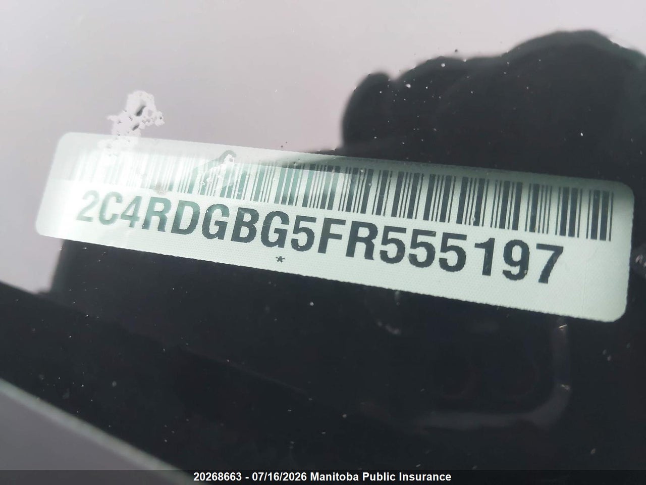 2015 DODGE GRAND CARAVAN SE thumbnail 10