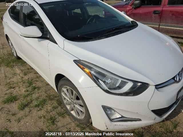 2015 HYUNDAI ELANTRA GL thumbnail 2