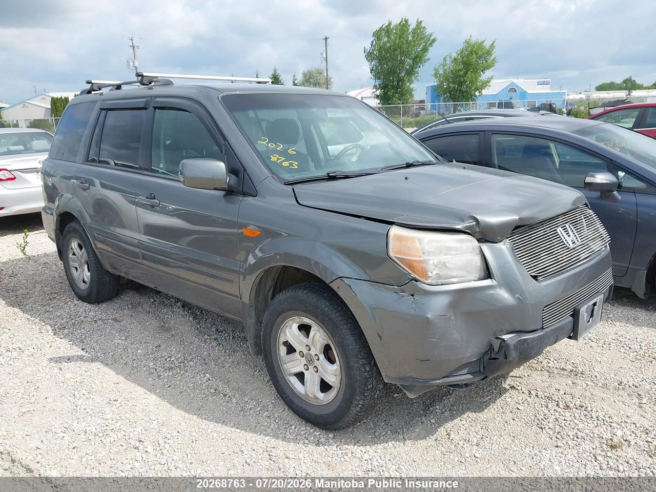 2008 HONDA PILOT LX thumbnail 2