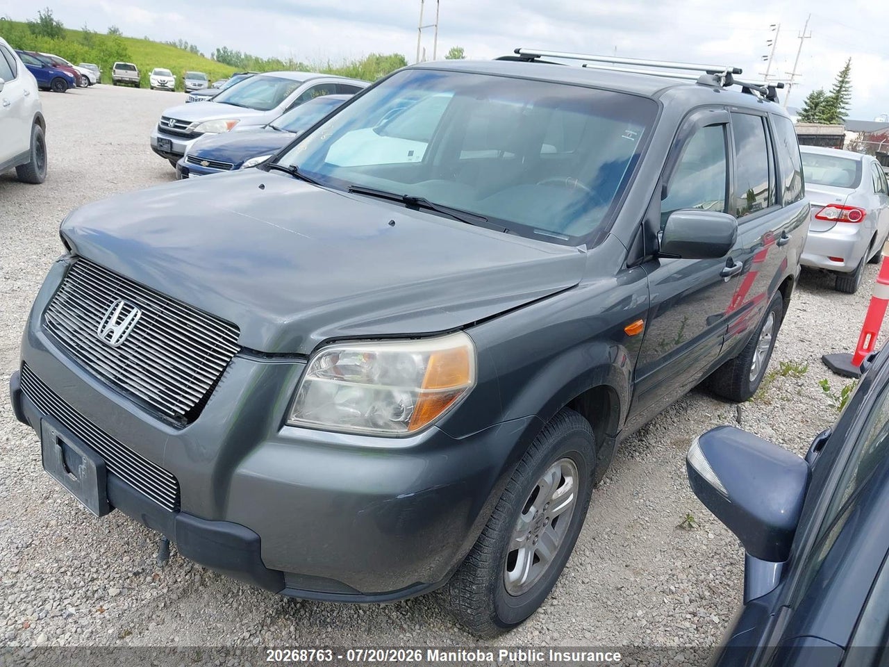 2008 HONDA PILOT LX thumbnail 3