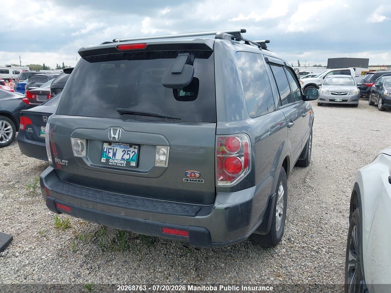 2008 HONDA PILOT LX thumbnail 5