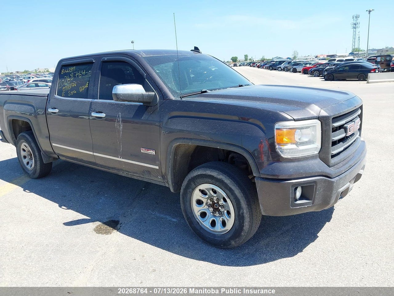 2015 GMC SIERRA 1500 SLE CREW CAB  thumbnail 2