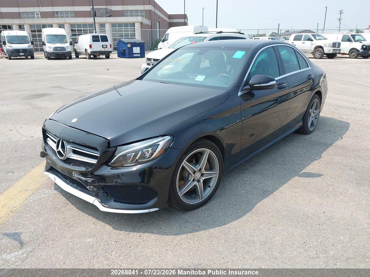 2015 MERCEDES BENZ C300W 4MATIC  thumbnail 3