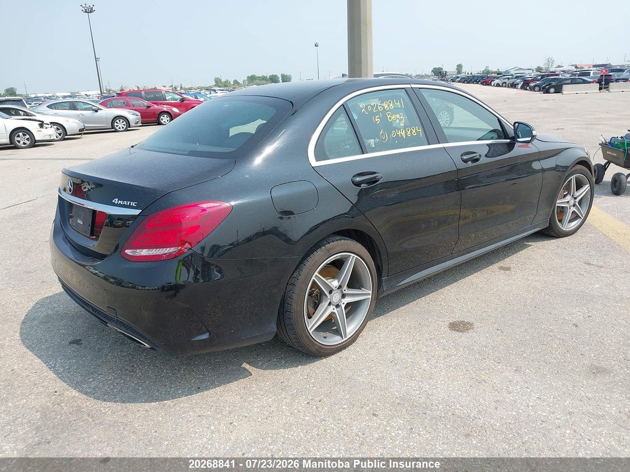 2015 MERCEDES BENZ C300W 4MATIC  thumbnail 5