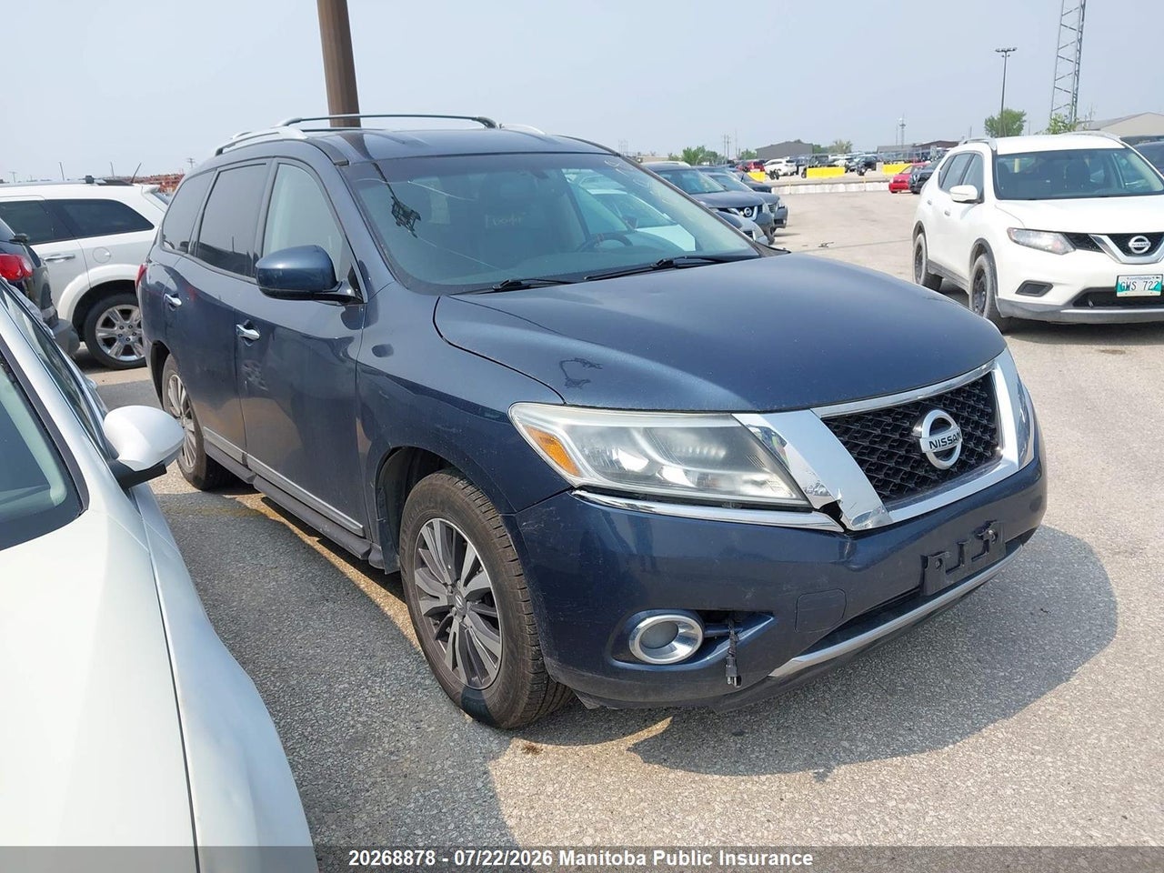 2015 NISSAN pathfinder sl thumbnail 2