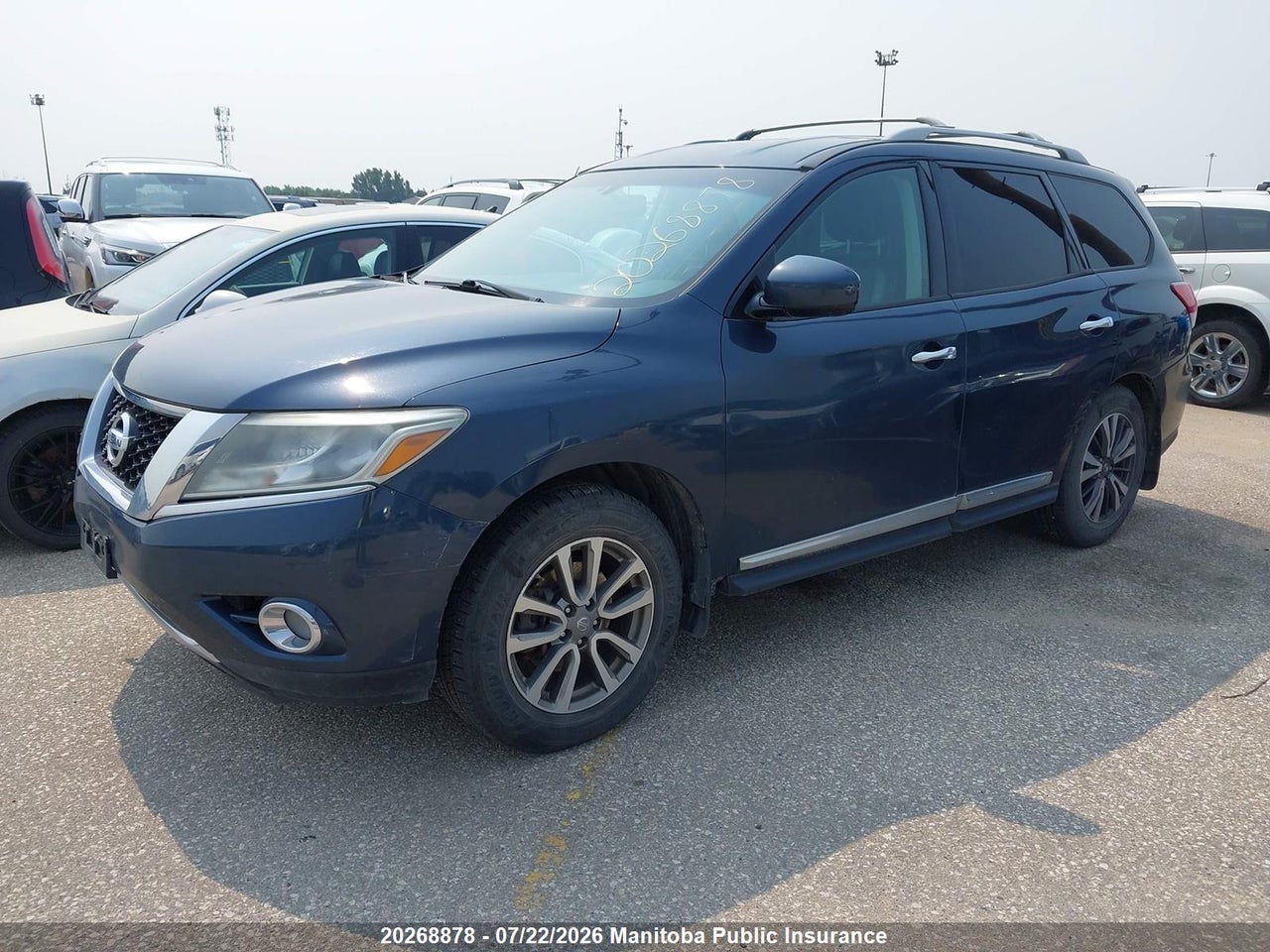 2015 NISSAN pathfinder sl thumbnail 3