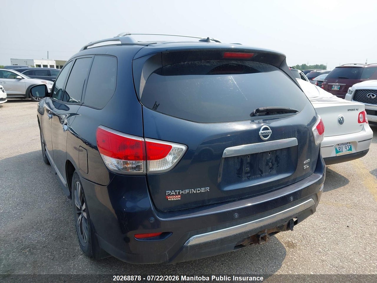 2015 NISSAN pathfinder sl thumbnail 4