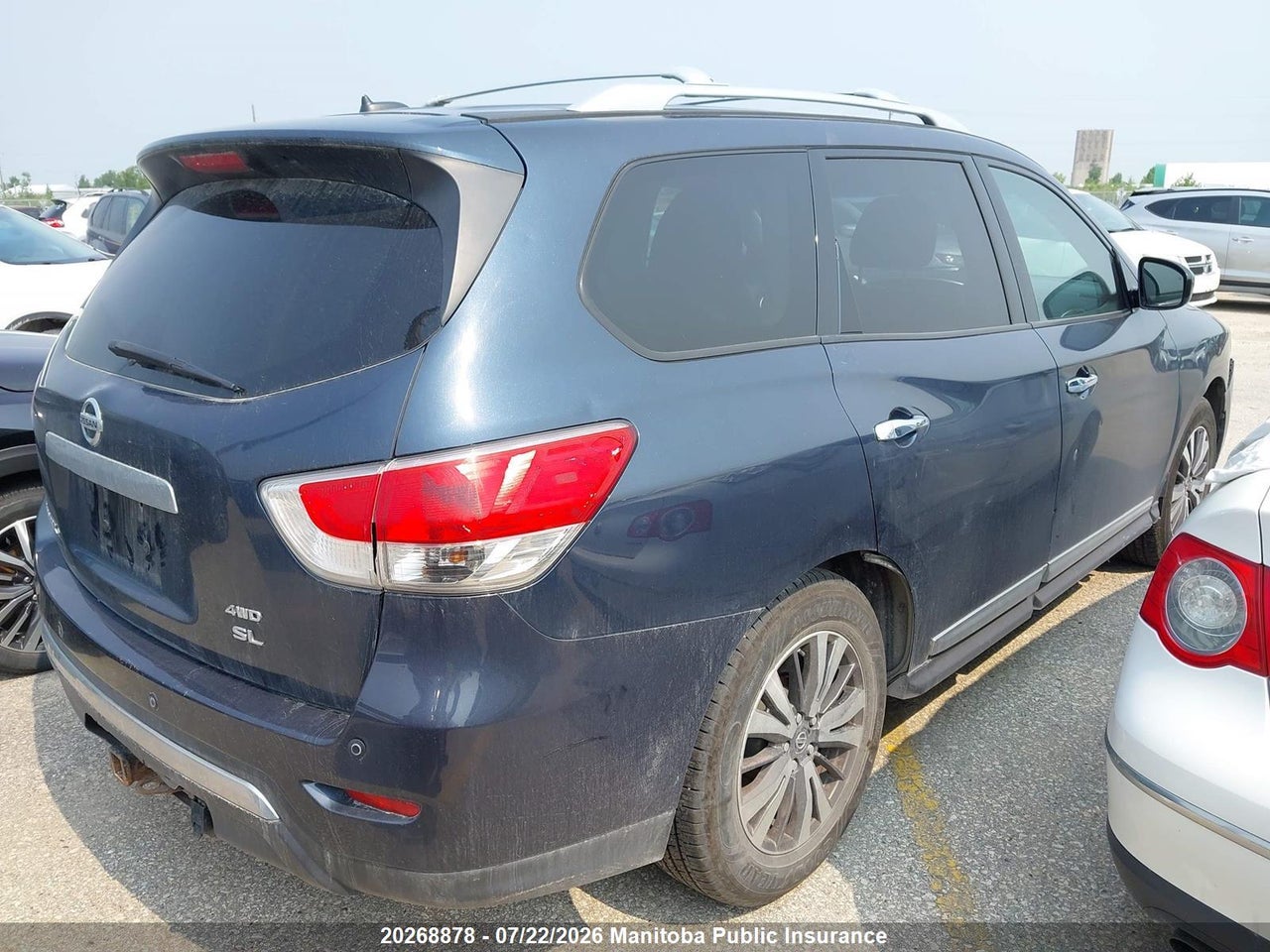2015 NISSAN pathfinder sl thumbnail 5