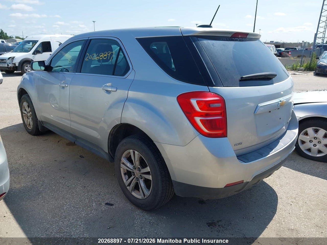 2016 CHEVROLET EQUINOX LS thumbnail 4