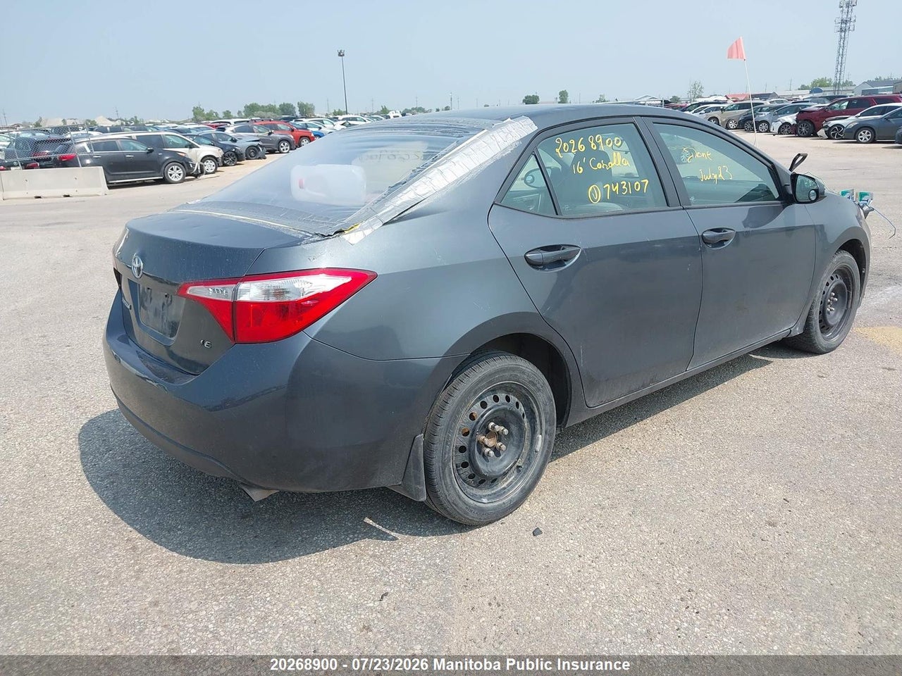 2016 TOYOTA COROLLA L/LE/LE PLS/PRM/S/S PLS thumbnail 5