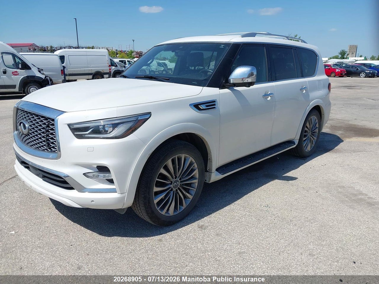 2021 INFINITI QX80 LUXE/PREMIUM SELECT thumbnail 3