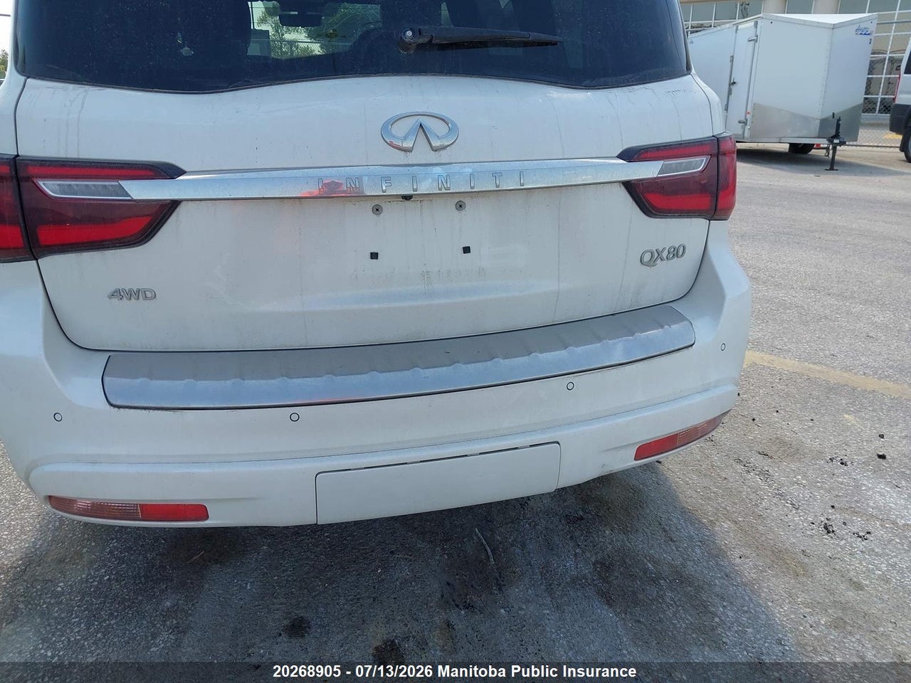 2021 INFINITI QX80 LUXE/PREMIUM SELECT thumbnail 7