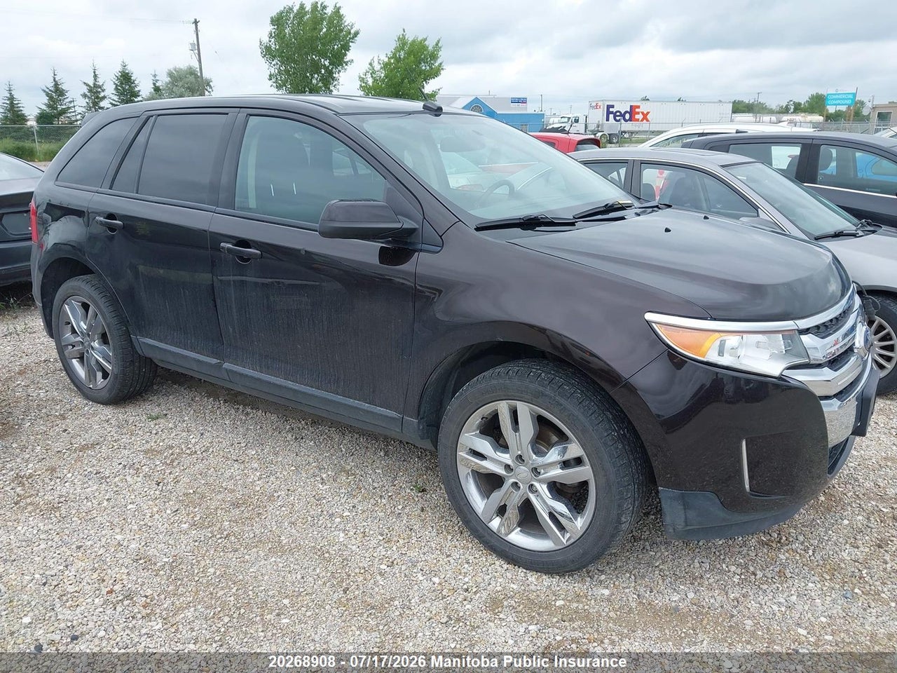 2013 FORD EDGE SEL thumbnail 2