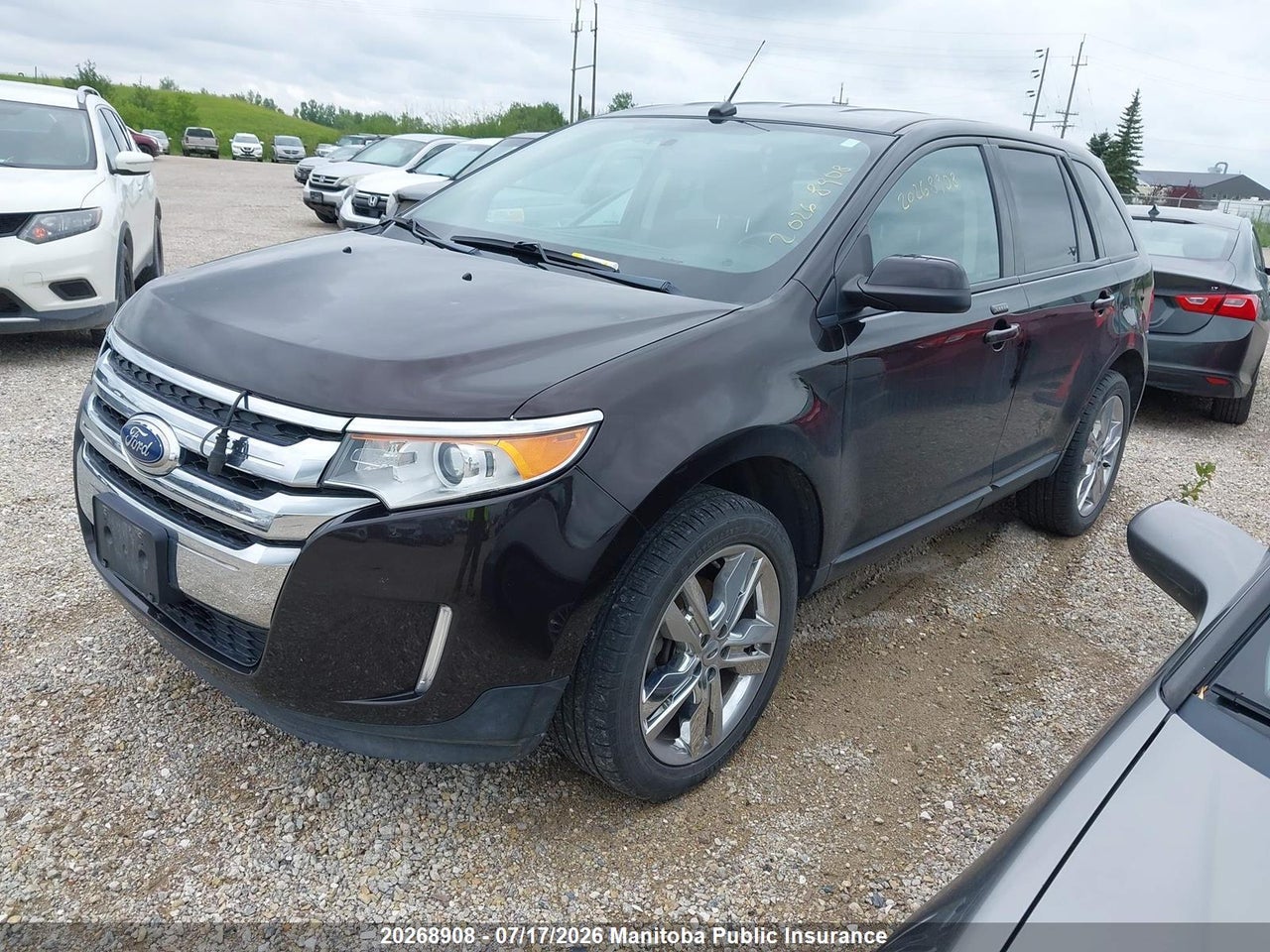 2013 FORD EDGE SEL thumbnail 3