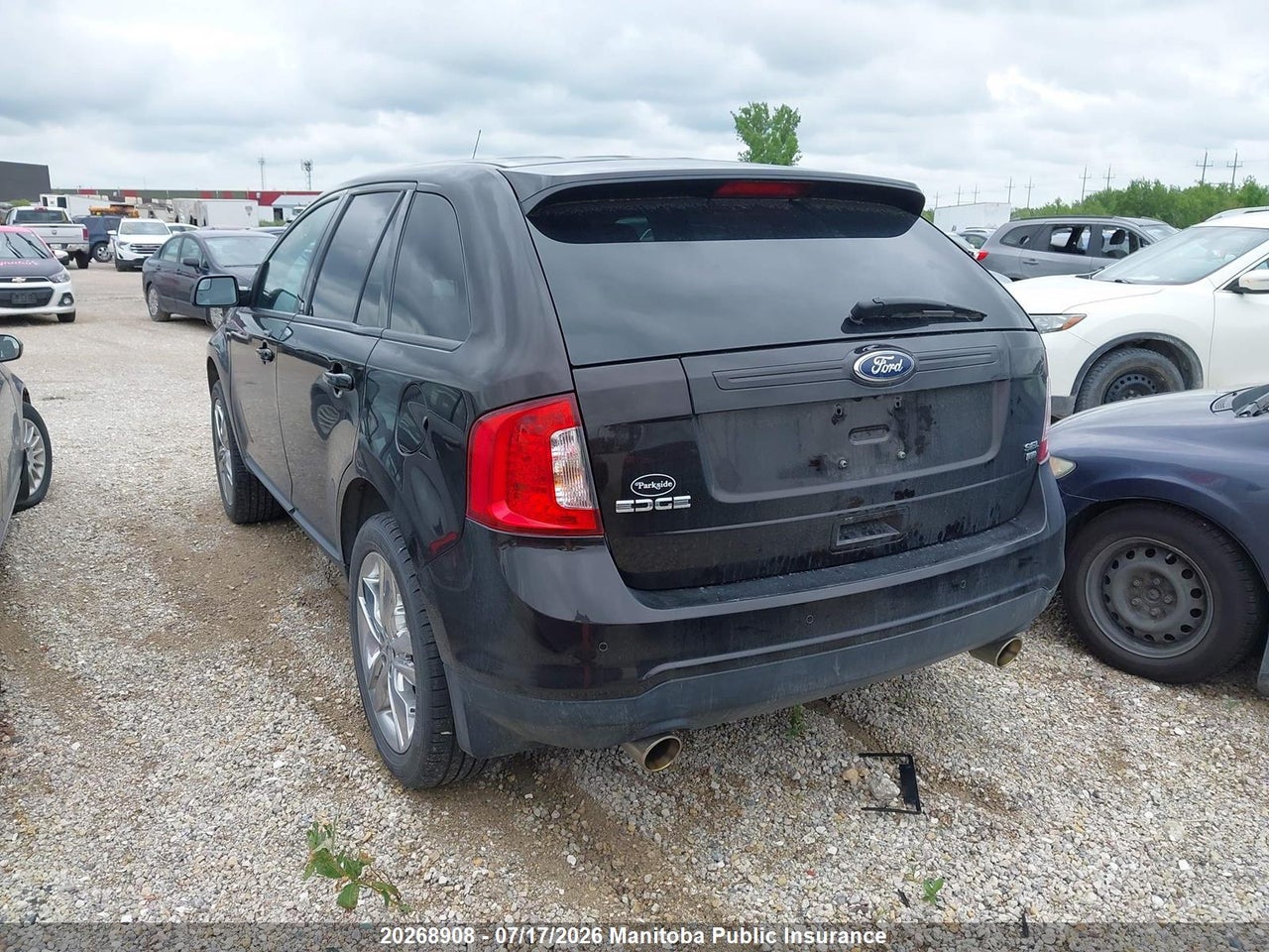 2013 FORD EDGE SEL thumbnail 4
