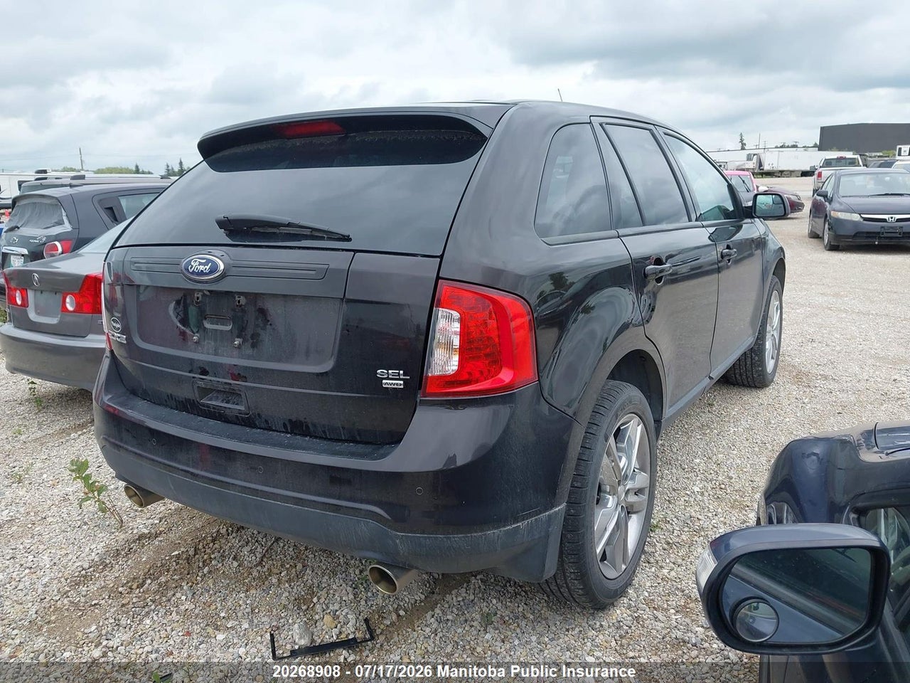 2013 FORD EDGE SEL thumbnail 5