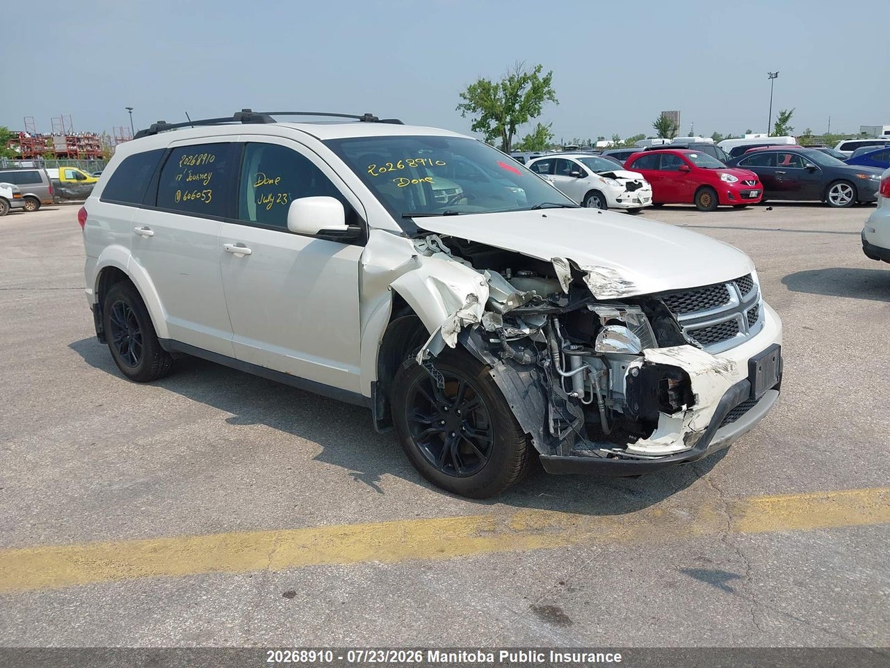 2017 DODGE JOURNEY SXT thumbnail 2