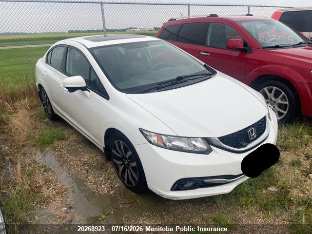 2015 HONDA Civic touring thumbnail 2