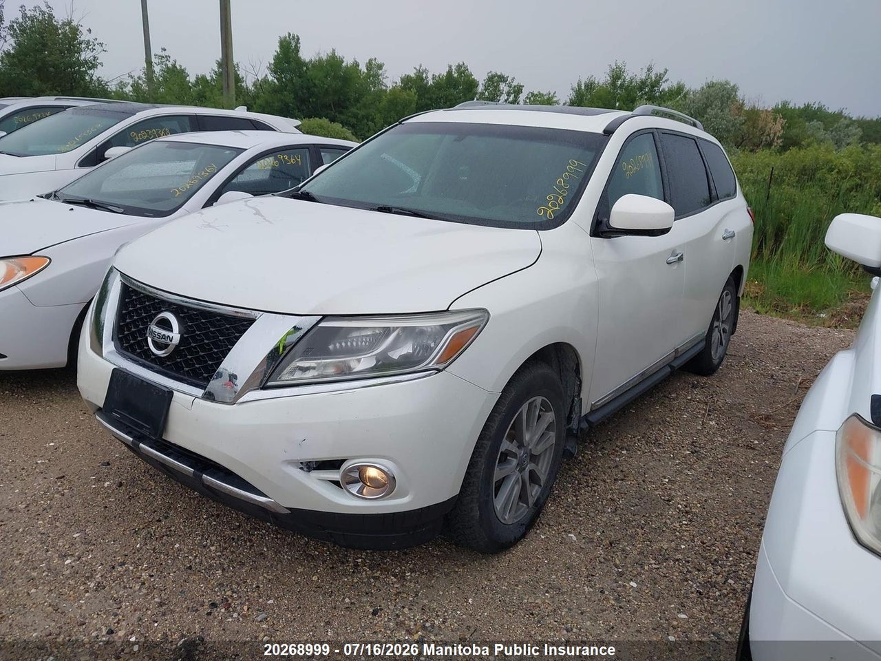 2015 NISSAN pathfinder sl thumbnail 3