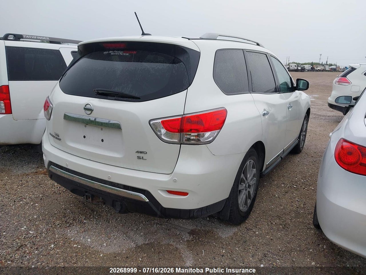 2015 NISSAN pathfinder sl thumbnail 5