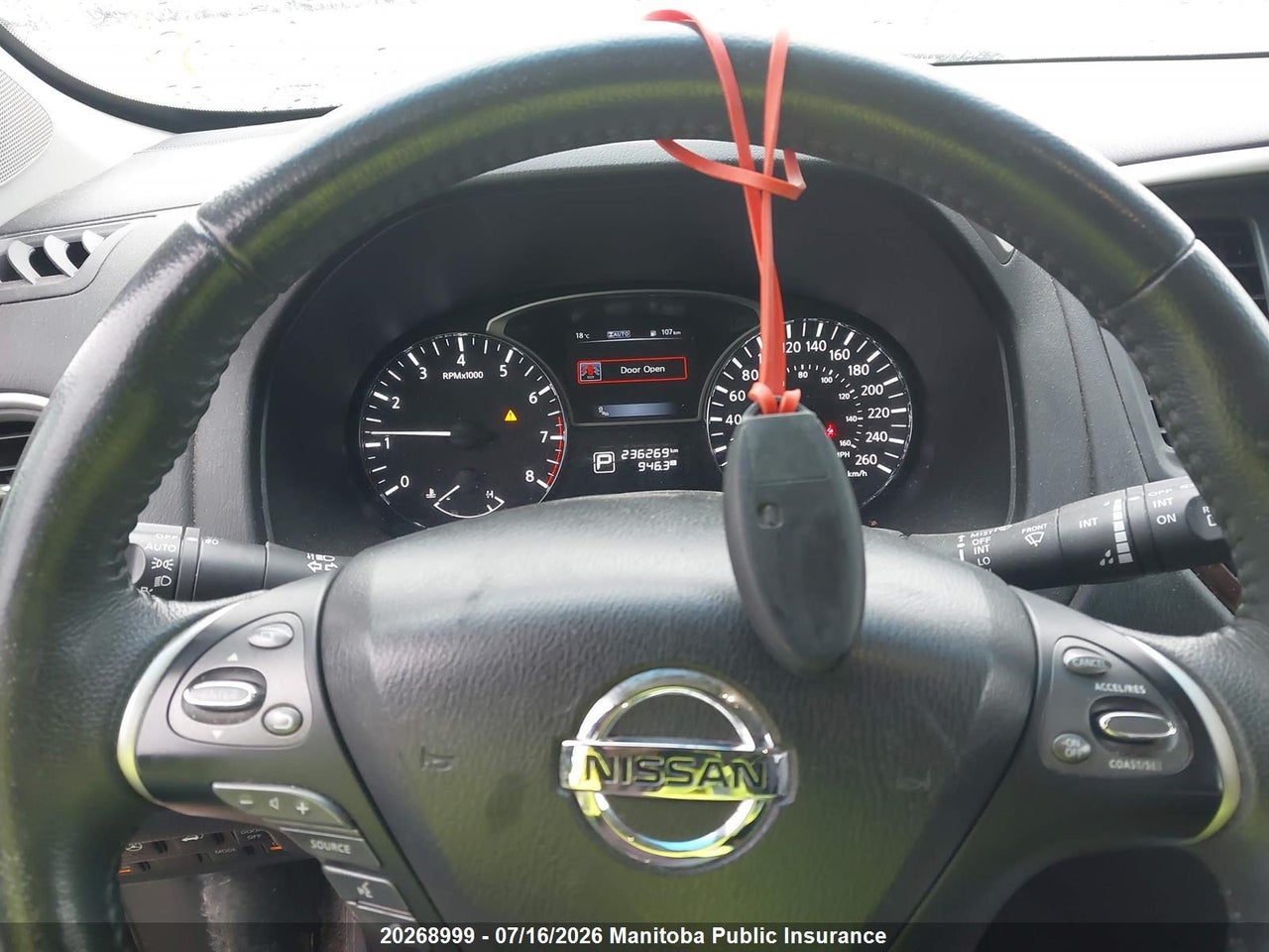 2015 NISSAN pathfinder sl thumbnail 8