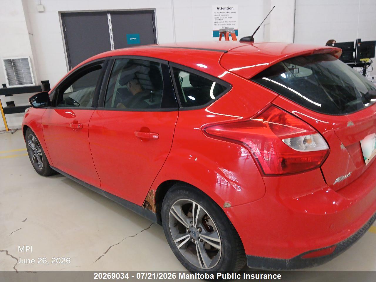 2013 FORD FOCUS SE thumbnail 4