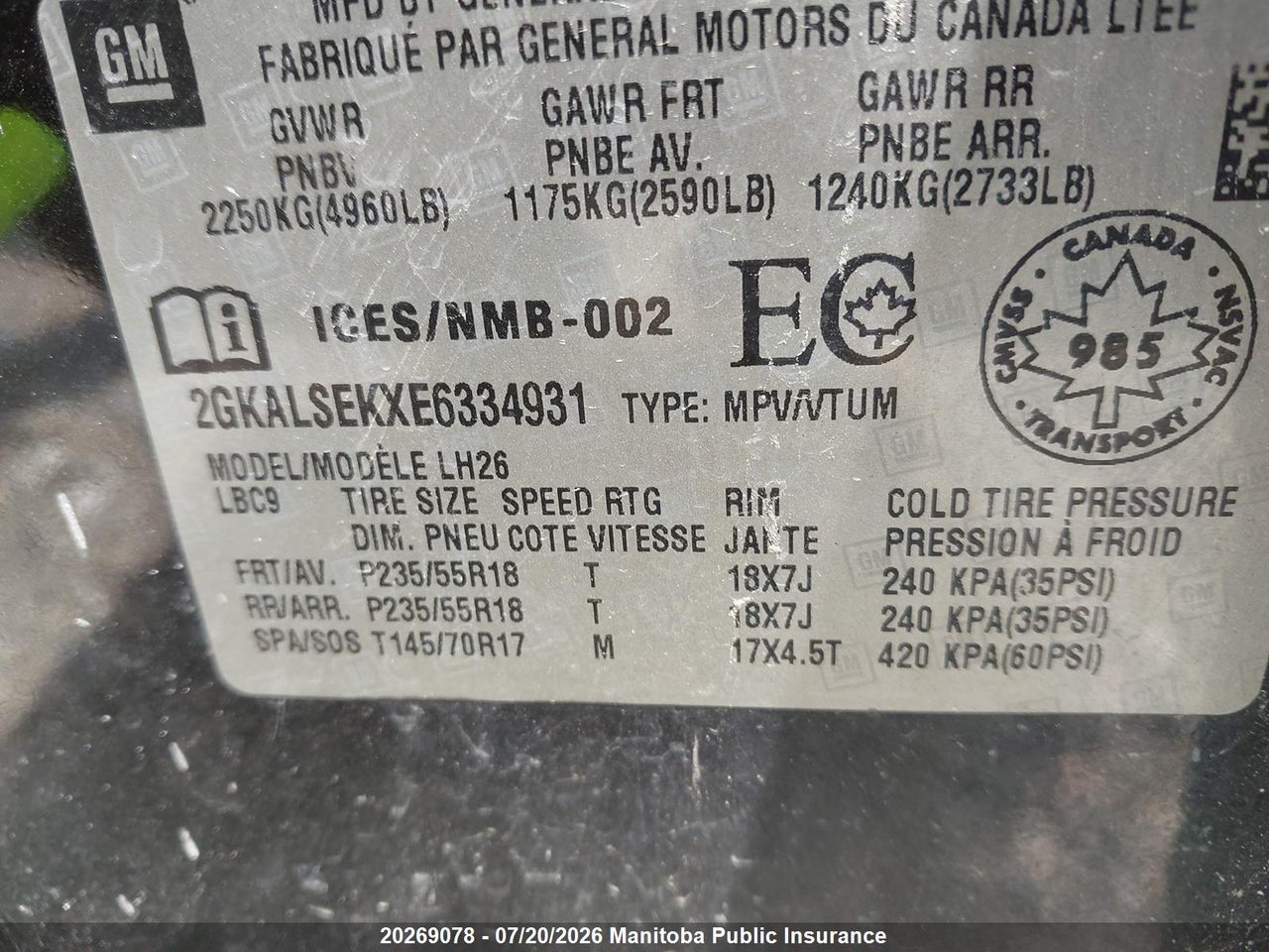 2014 GMC TERRAIN SLT thumbnail 10