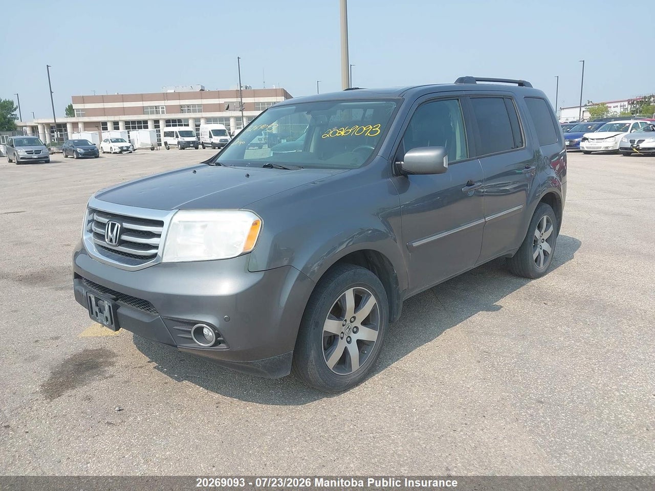 2013 HONDA PILOT TOURING thumbnail 3