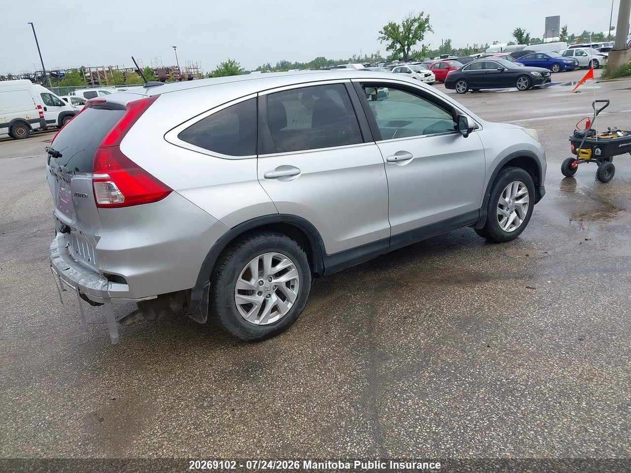 2015 HONDA CR-V EX thumbnail 5