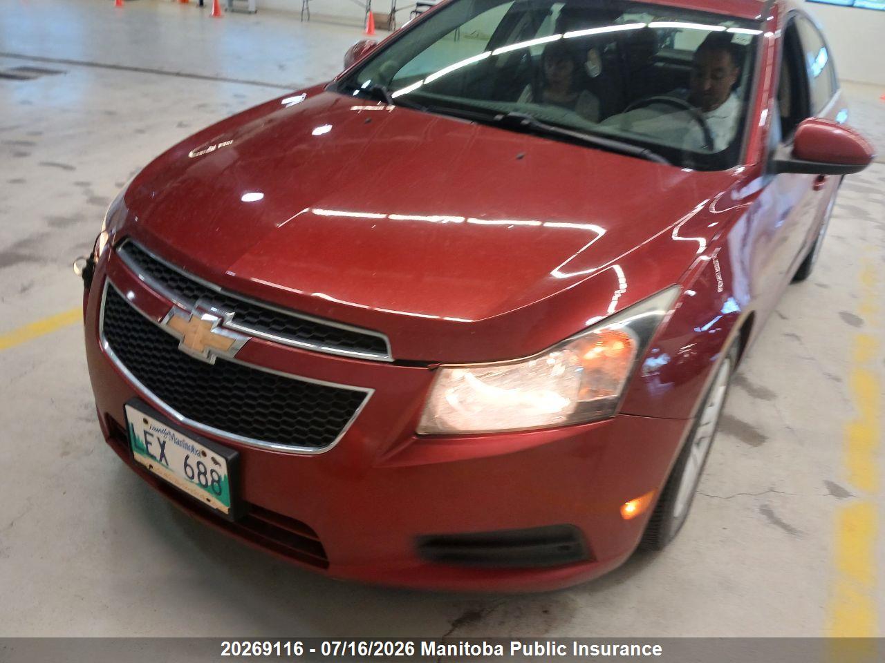 2014 CHEVROLET CRUZE LT TURBO  thumbnail 9