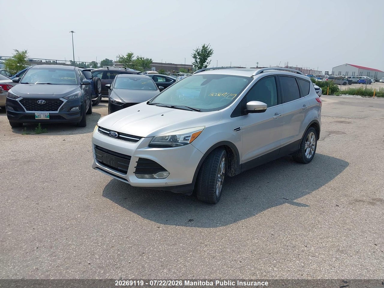 2014 FORD ESCAPE TITANIUM thumbnail 3