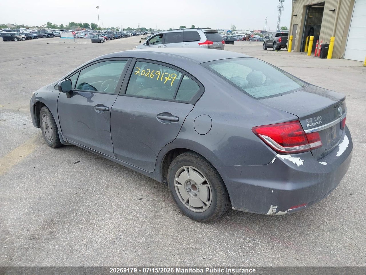 2014 HONDA CIVIC LX thumbnail 4