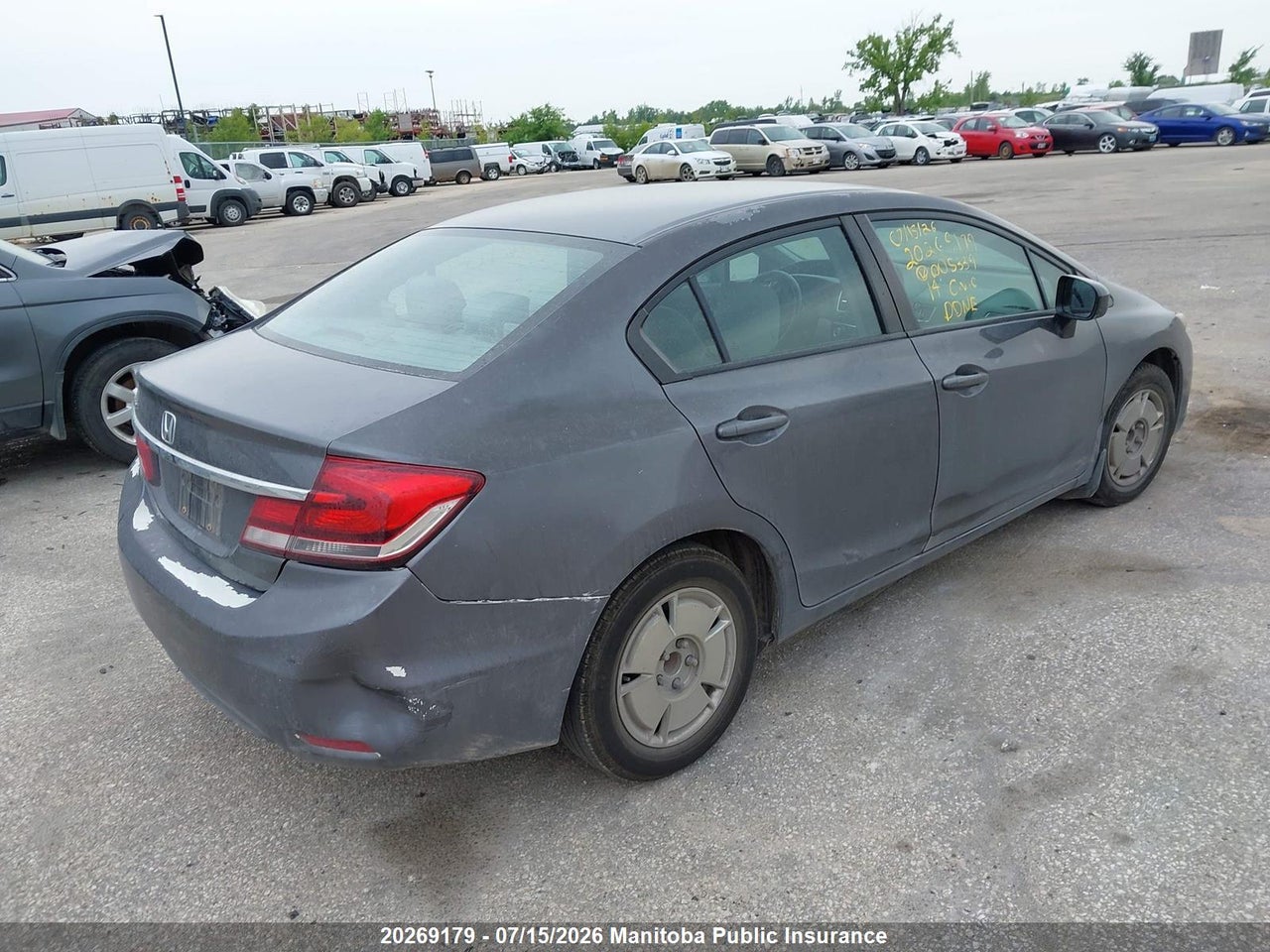 2014 HONDA CIVIC LX thumbnail 5