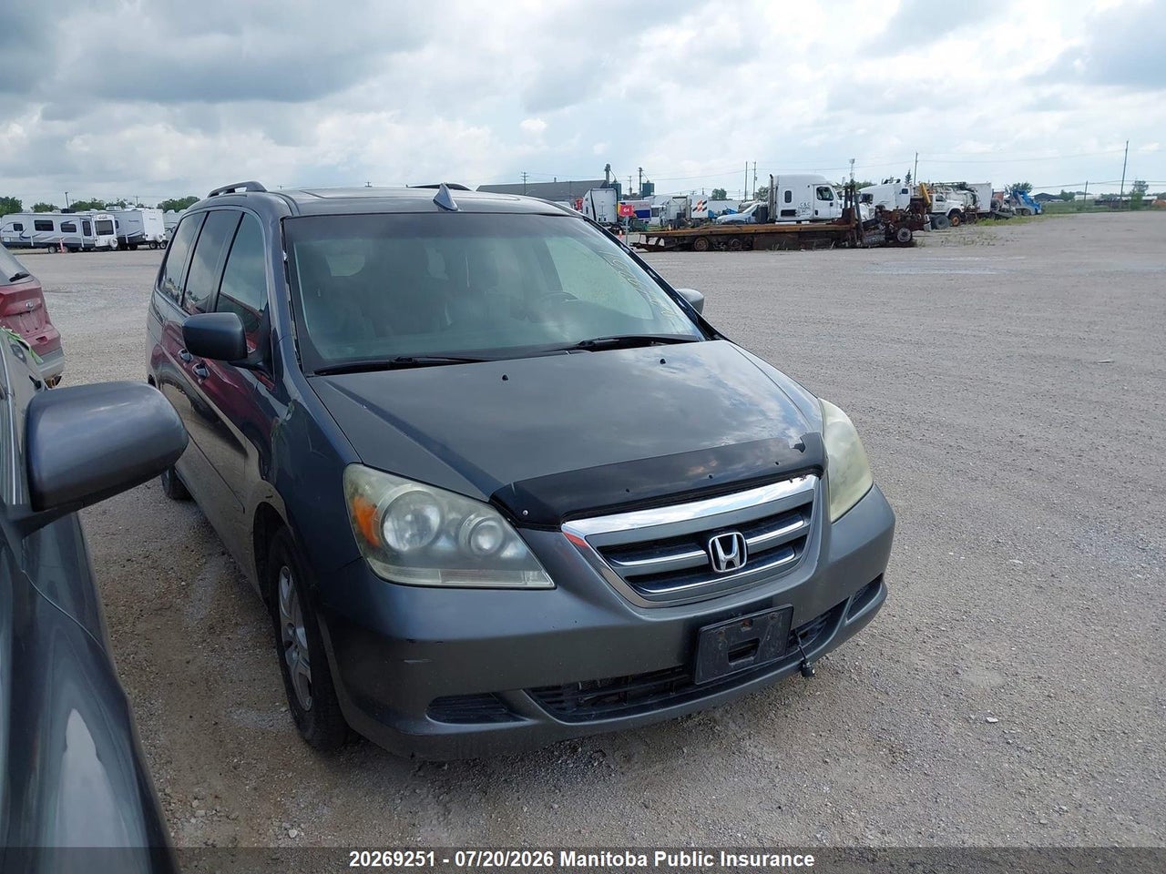 2007 HONDA ODYSSEY EX thumbnail 2