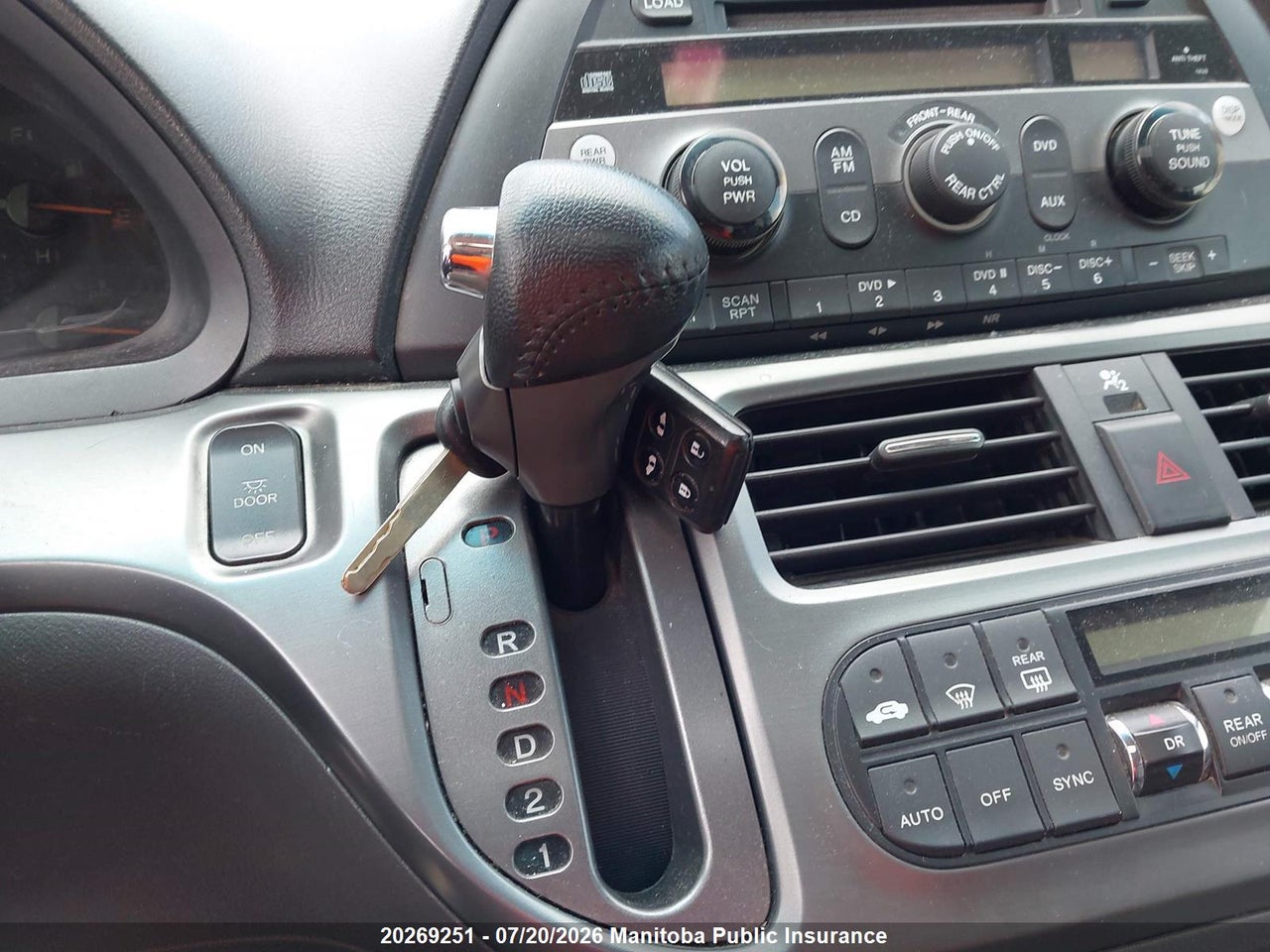 2007 HONDA ODYSSEY EX thumbnail 12