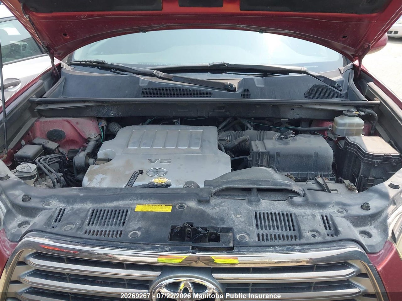 2008 TOYOTA HIGHLANDER SPORT V6  thumbnail 11